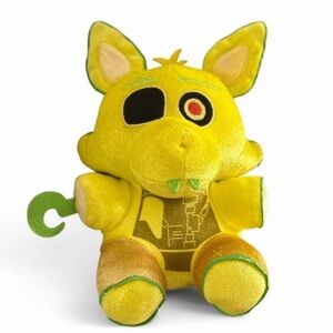 Funko FNAF Radioactive Foxy Plush Neon Yellow Green Rare Five Nights At Freddy’s